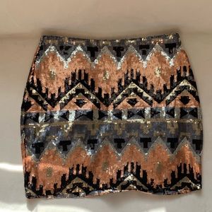 SALE Sequined skirt